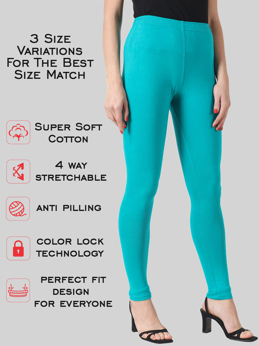 Ankle length leggings