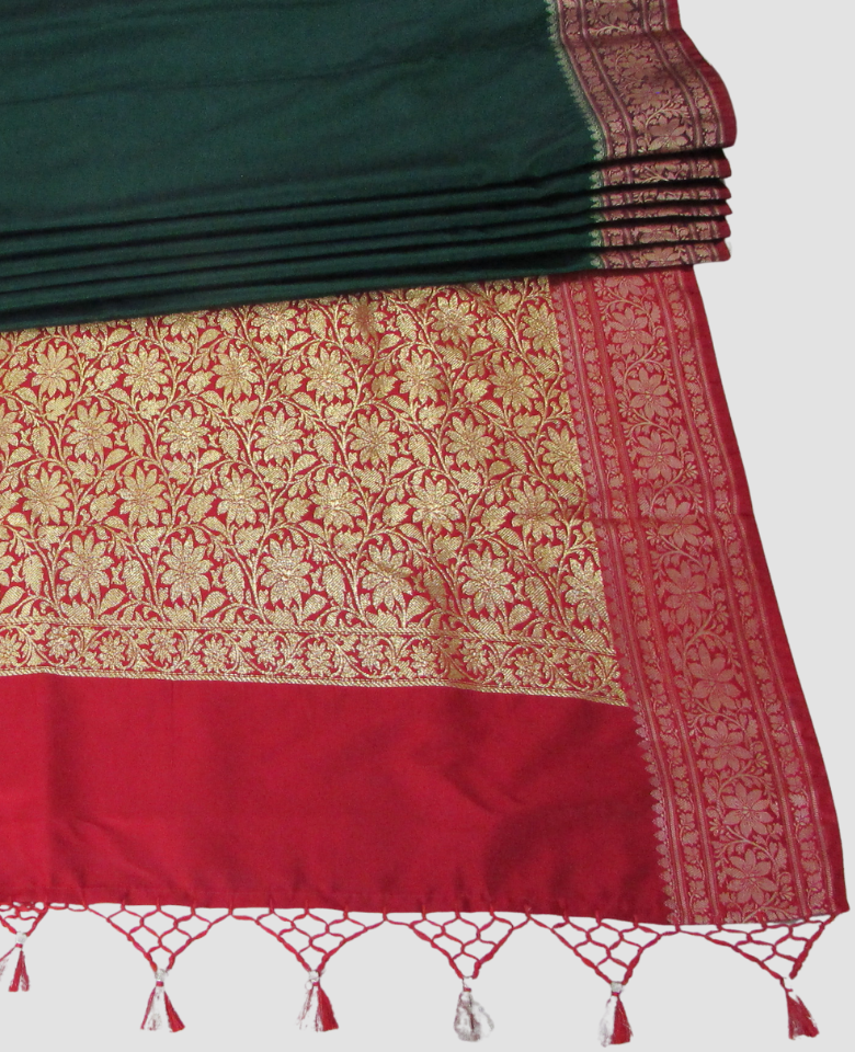 banarasi silk saree party wear