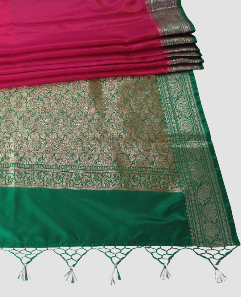 banarasi silk saree party wear