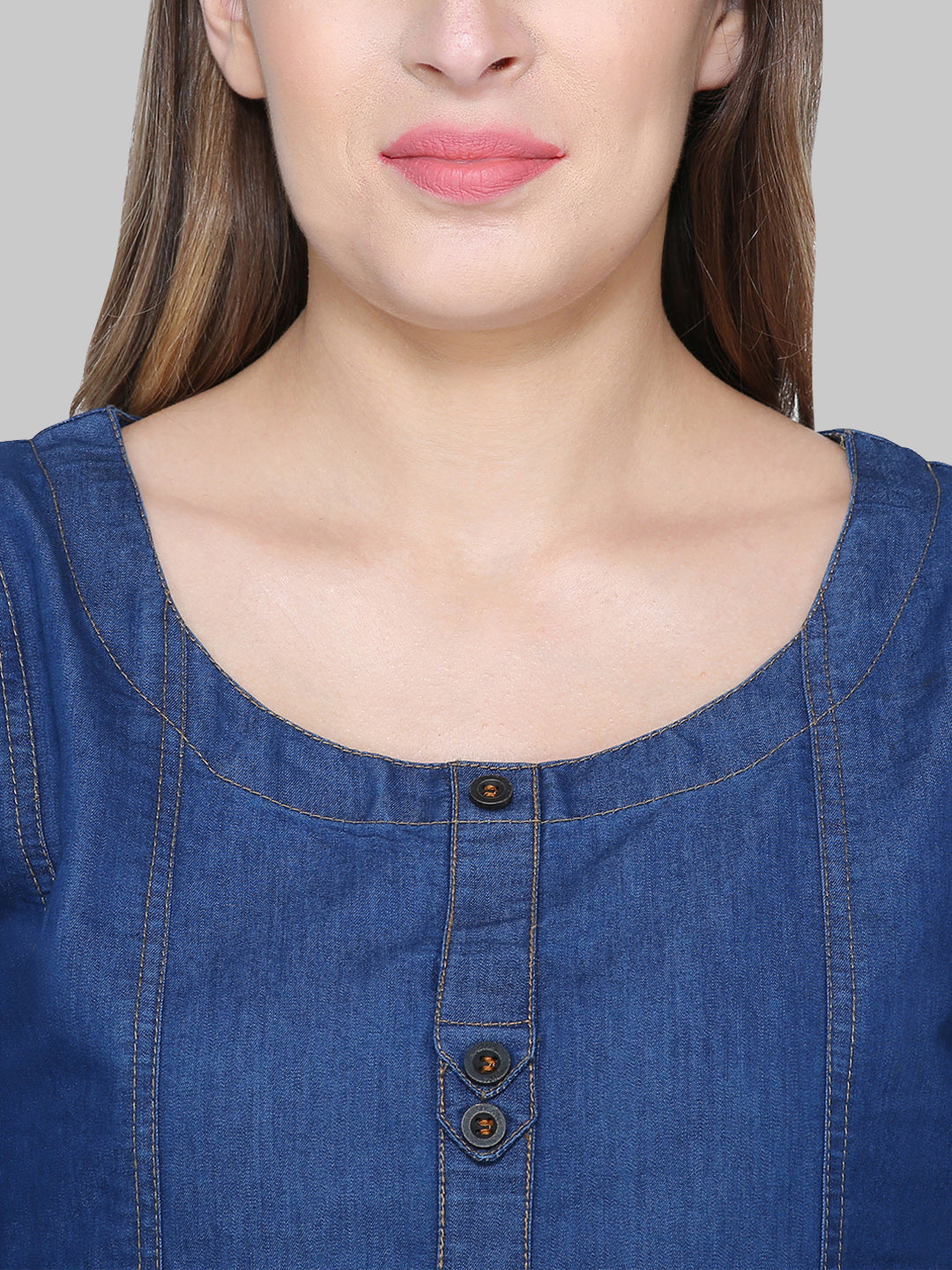 Denim tops