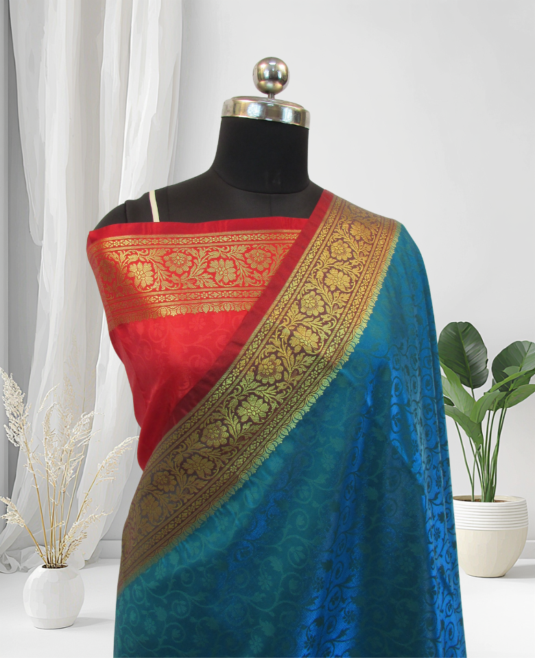 banarasi silk zari saree online