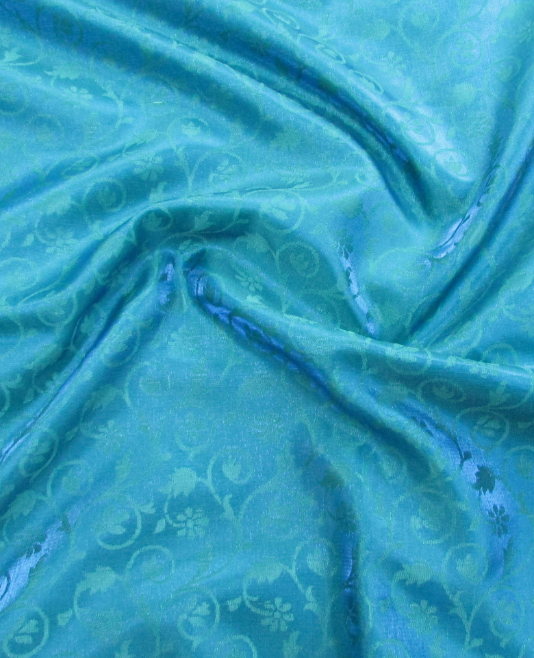 banarasi silk saree Firozi