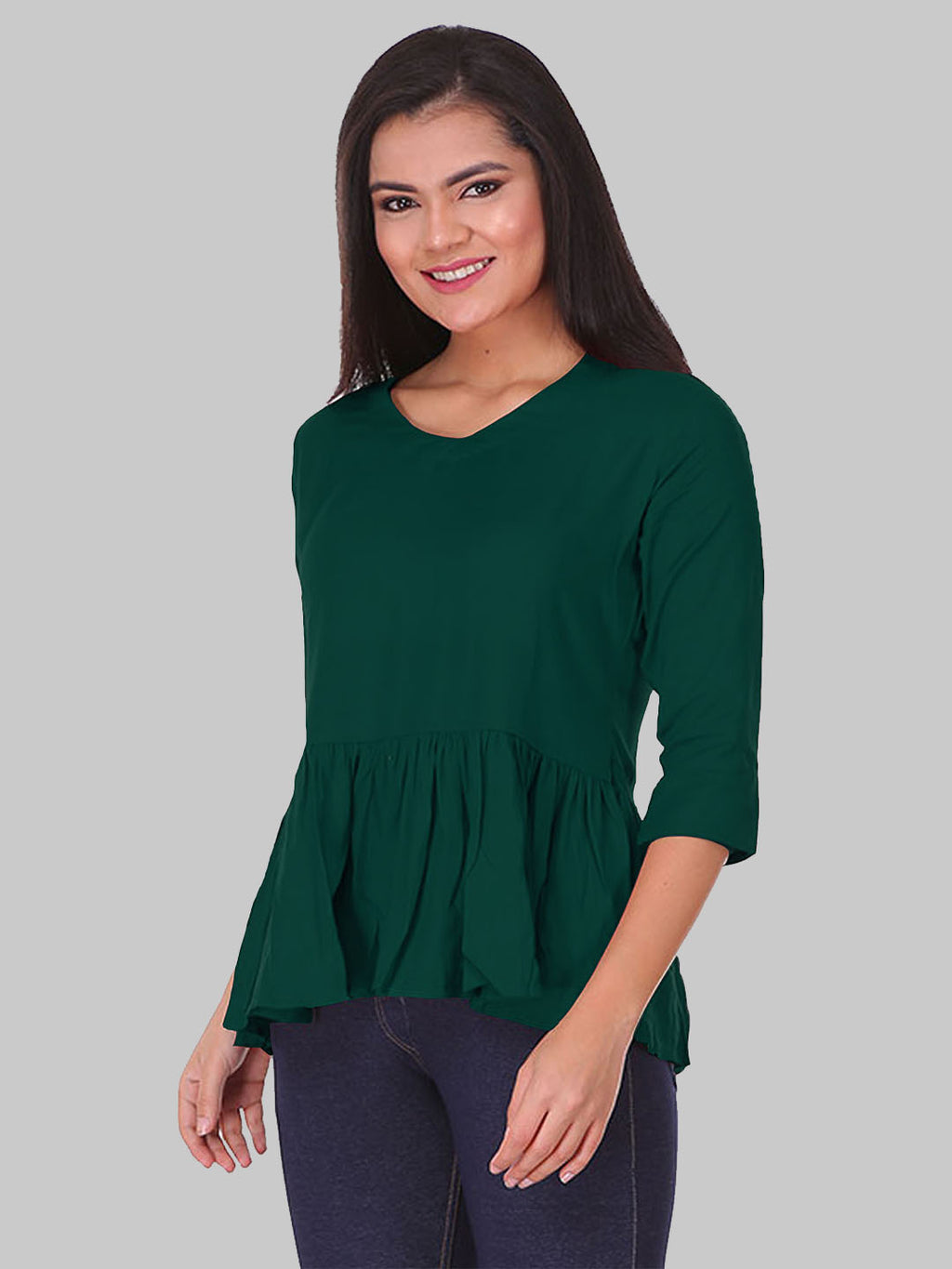 Rayon tops for women
