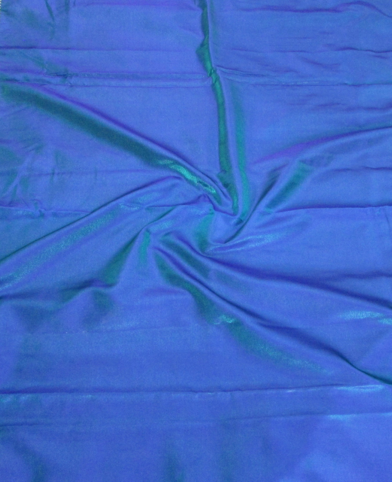 banarasi silk saree Peacock Blue