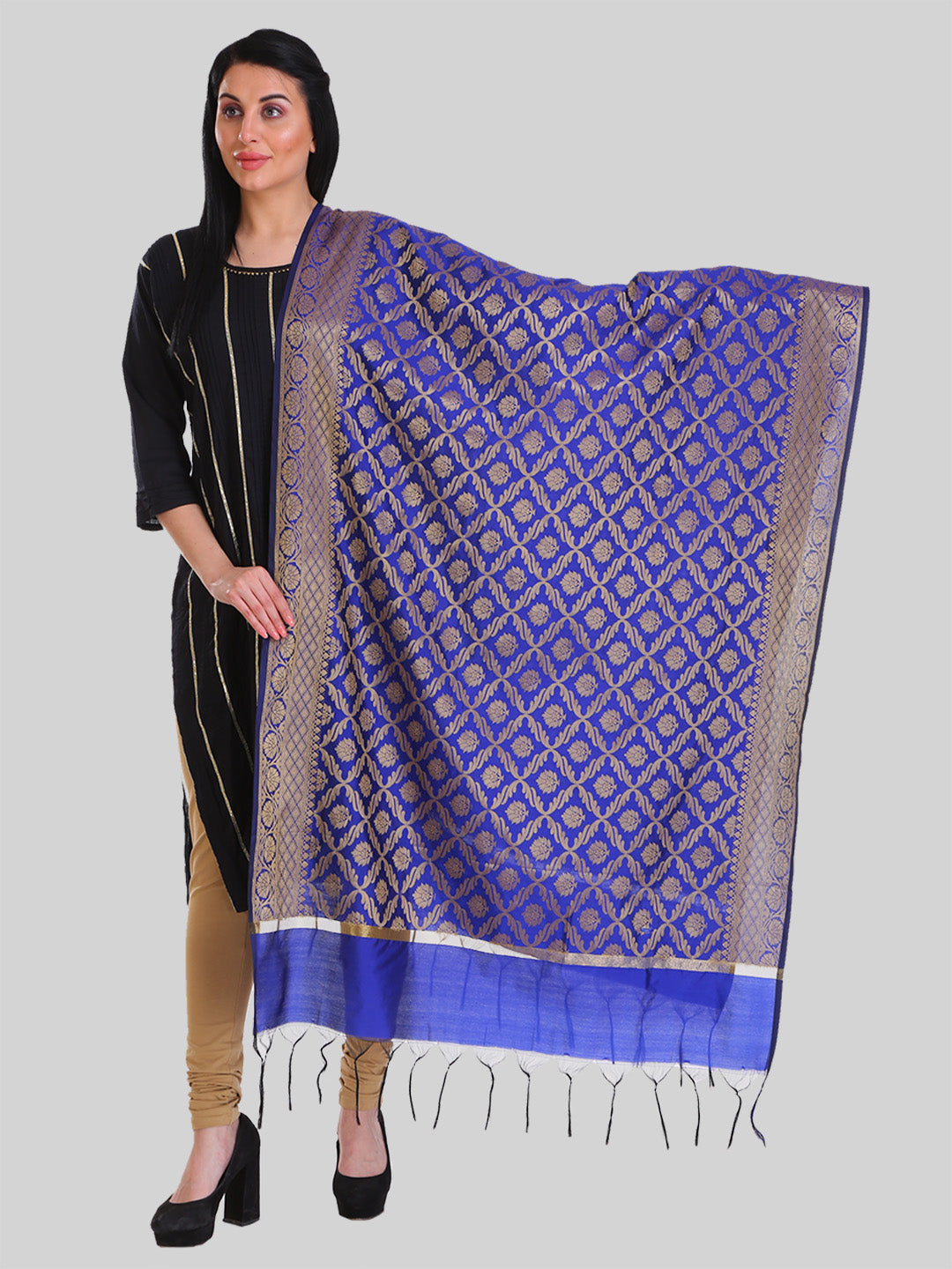 Wedding dupatta blue