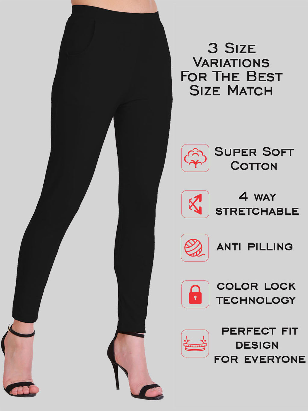 Women leggings black